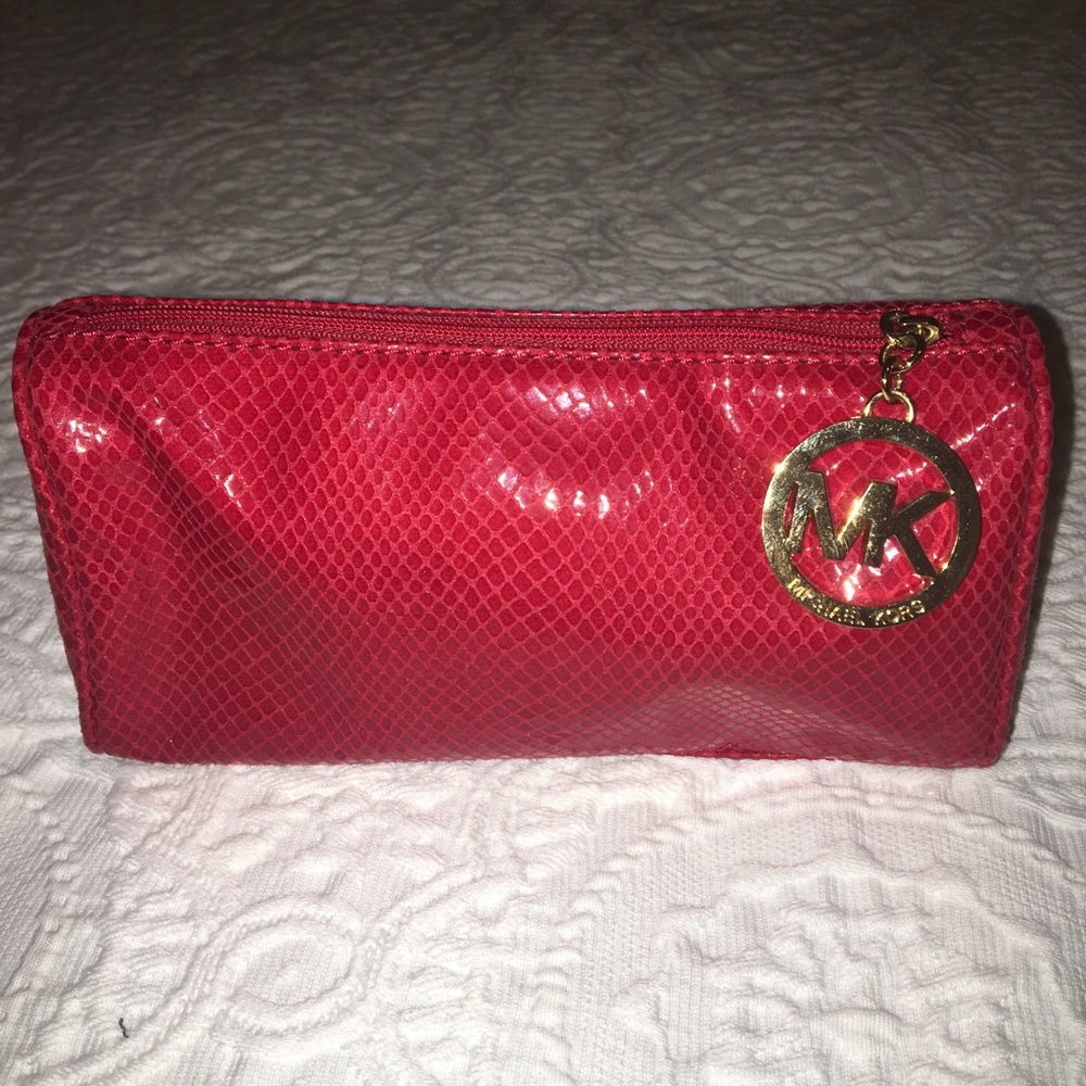 🌸Spring Sale: Michael Kors Red Cosmetics Case